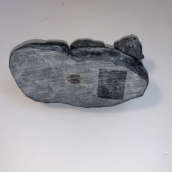 Pearlite Stonecraft Molded Grey Cougar Knick Knack Figurine - Picture 9 of 11